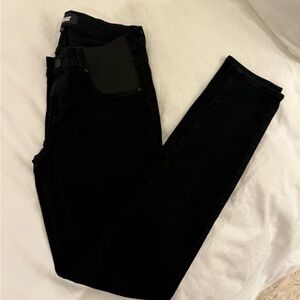 Maternity PAIGE Black Skinny Jeans Modern Stretch Fit
